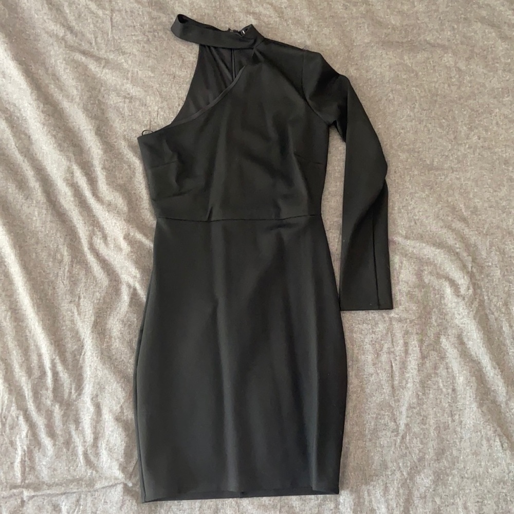 Black Long Sleeve Special Occasion Dress